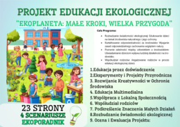 "Ekoplaneta: Małe Kroki, Wielka Przygoda" – kompleksowy projekt edukacji ekologicznej dla przedszkoli i szkół podstawowych! 🌍