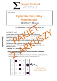 Nazwa: Pakiet 2 Autorskich Arkuszy Maturalnych – Matematyka (Poziom Podstawowy)
