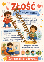 Emocje są ważne – gazetka szkolna  10 plansz A4