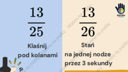 Matematyka w Ruchu – Porównywanie Ułamków Zwykłych | Nauka przez Aktywność