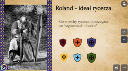 Ideał rycerza średniowiecznego - Pieśń o Rolandzie