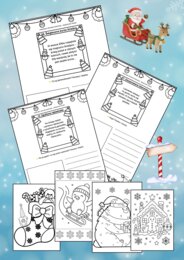 ❄️✨ Magiczne Zimowe Historie – Dokończ i Narysuj!