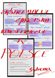 Ekstremalne zjawiska atmosferyczne w Polsce - notatki