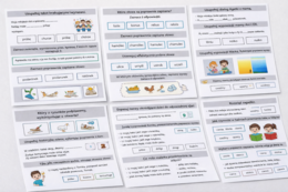 PISOWNIA WYRAZÓW Z Ó I U [Karta pracy, sprawdzian]