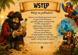 Tropiciele Tajemnic – Tajemnica pirackiego skarbu | gra przygodowa (PDF - produkt cyfrowy do wydruku); dla dzieci 8–10
