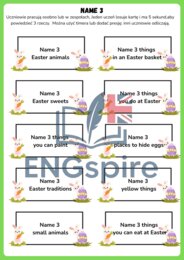 Easter Egg Hunt – gra wielkanocna po angielsku | speaking games, riddles| klasy 5–6