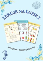 Wakacyjny Mistrz Logiki - Łamigłówki i Zagadki | Klasy 1-3