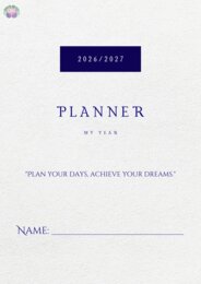 Nauczycielski Planner Organizacyjny 2026/2027: Od Września do Grudnia (32 strony)