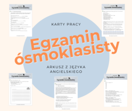 Egzamin ósmoklasisty języka angielski - E8