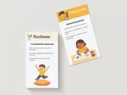 Zestaw kart “Pomysły na zabawy w deszczowy dzień”