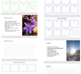 KALENDARZ / PLANER OGRODNICZY