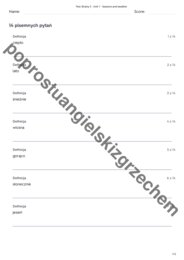 Brainy 5 - Unit 1 - testy