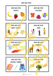 Angielski: Give me 5 - rozgrzewka językowa