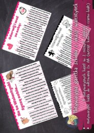 Motywacyjna gazetka Walentynki