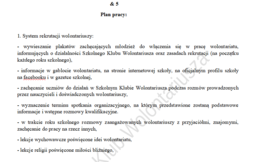 Szkolny Klub Wolontariusza program własny wolontariat