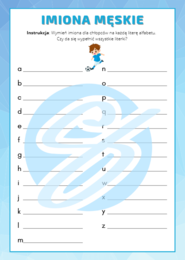 DARMOWY Karta pracy na Dzień Chłopaka – świetna zabawa dla uczniów młodszych klas!