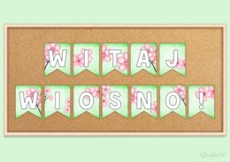 WITAJ WIOSNO! - GIRLANDA