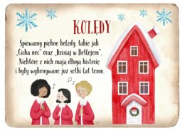 BOŻE NARODZENIE - zestaw materiałów (duża grafika)