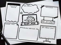 DZIEŃ JEŻA - notatka wizualna