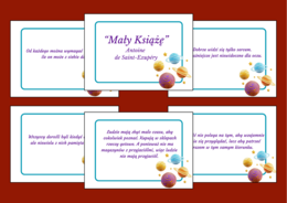 "MAŁY KSIĄŻĘ" – CYTATY – gazetka – 14 stron – wersja 3