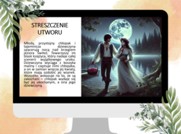 Prezentacja "Świtezianka" Adam Mickiewicz - egzamin ósmoklasisty, romantyzm, lektura obowiązkowa