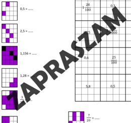 Kodowanie dla dzieci - Zapisywanie ułamków dziesiętnych