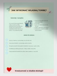 Torba wielokrotnego użytku - projekt klasowy