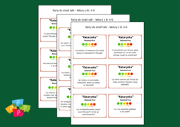 "KATARYNKA" – Karty do SMALL TALK – lektury – gra