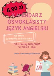 KALENDARZ ÓSMOKLASISTY 2024/2025 J. ANGIELSKI