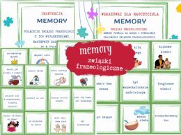 Związki frazeologiczne- memory