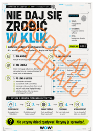 CYFROWY DETEKTYW – AI, deepfake, fake news i social media | gazetka + gotowa godzina wychowawcza | 27 stron PDF
