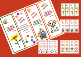 DZIEŃ KROPKI - zakładki do książek - zakładka - kolor - wersja 3