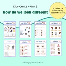 Kids Can 2 unit 4 How do we look different