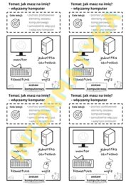 Jak masz na imię? – włączamy komputer