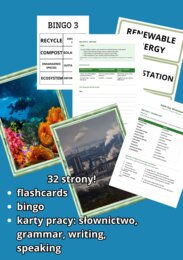 Earth Day – Dzień Ziemi 🌍 | Język angielski | Klasy 4–6 | Słownictwo, gramatyka, czytanie, mówienie i pisanie