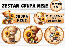 ZESTAW GRUPOWY GRUPA "MISIE"