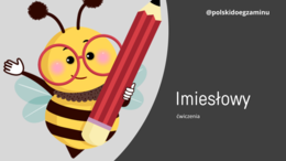 prezentacja imiesłowy, 14 slajdów, gotowa lekcja z zadaniami