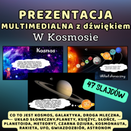 Prezentacja multimedialna "W kosmosie"