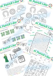 Tiger and friends 2 St. Patrick's day