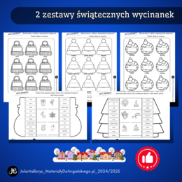 CHRISTMAS Świąteczny Zestaw Edukacyjny dla Klas 1-3