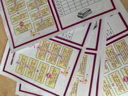 Cechy podzielności liczb, notatka+karta pracy