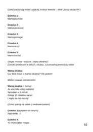 Mama idealna - scenariusz apelu 1-3