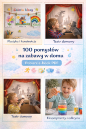 Zabawy w domu, gdy pada – poradnik PDF