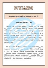 Trzy krótkie dyktanda dla młodszych uczniów – doskonałe wsparcie dla nauczycieli