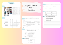 English Class A1+ Unit 6 Revision (Jobs, Past Simple)