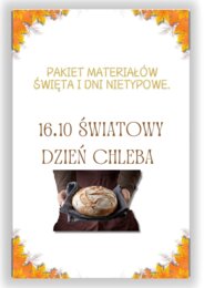 PAKIET MATERIAŁÓW NA PAŹDZIERNIK WEDŁUG KALENDARZA ŚWIĄT I DNI NIETYPOWYCH.
