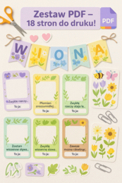 Wiosna przyszła! – dekoracja klasowa