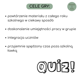 WIELKI QUIZ WIEDZY - wersja rozszerzona