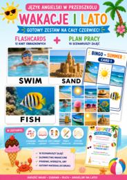 Plan pracy – Język angielski w przedszkolu – Czerwiec „Wakacje i lato”