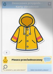 Karty obrazkowe "Deszczowa przygoda"